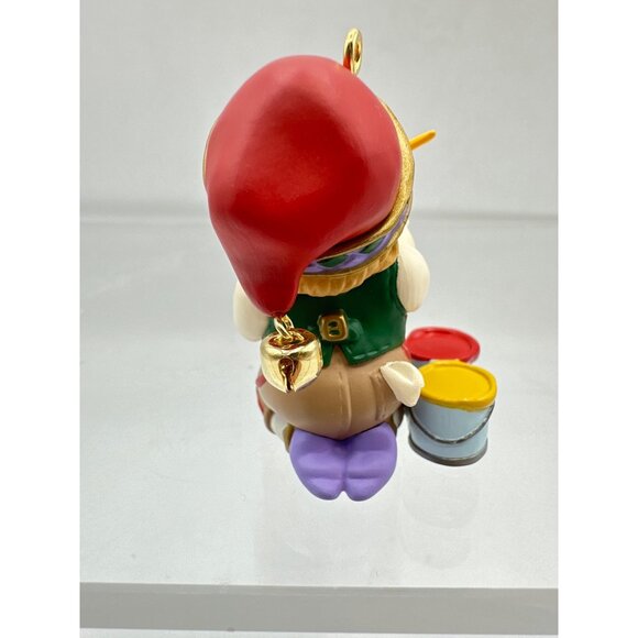 Hallmark Keepsake Collector Club Ornament Set Santa Elf Snowman 1999 Vintage - Picture 11 of 16